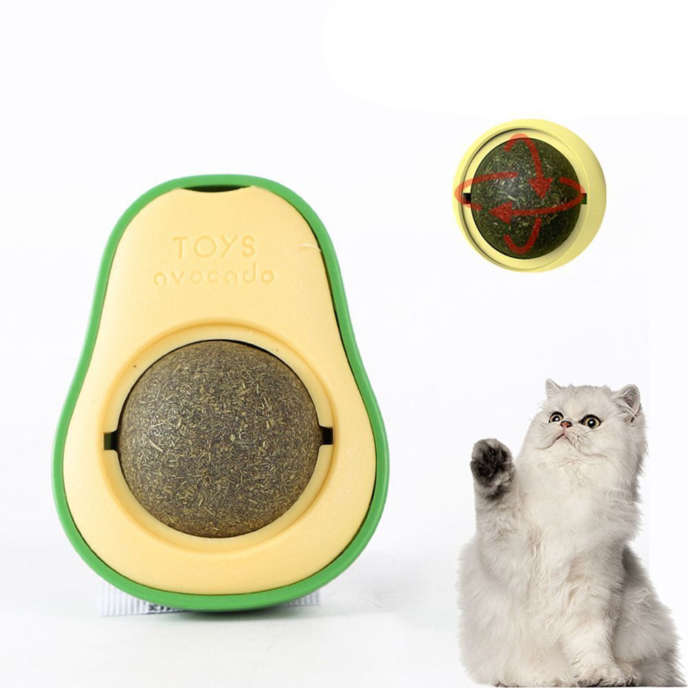 Cute Avocado Catnip Toys Cat Teeth Cleaning Toy Cat Supplies Catnip Mini Cat Treat Toys