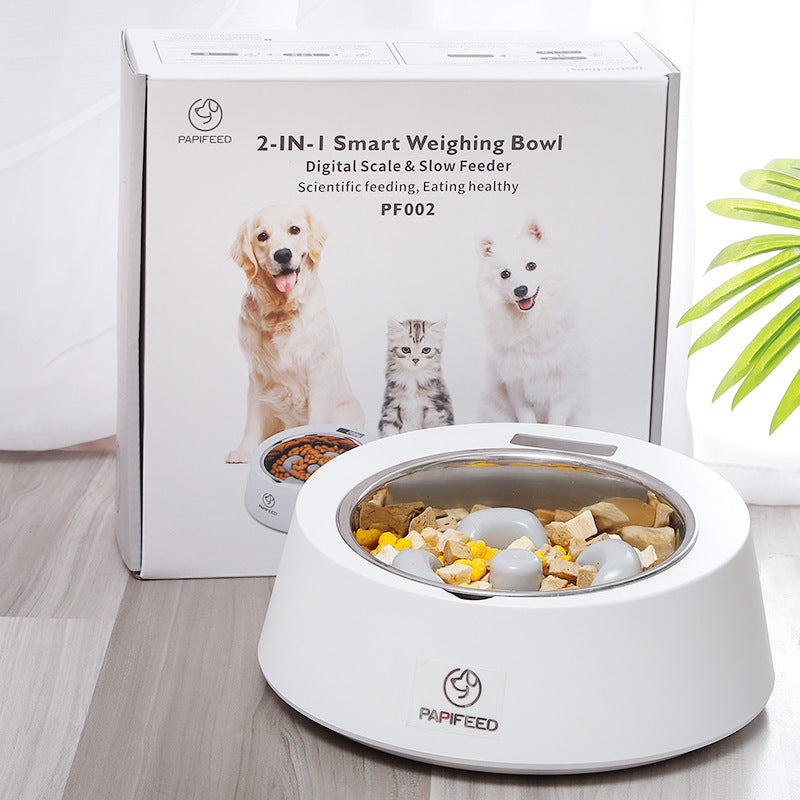 Pet Food Bowl Smart Weighing