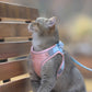 Cat Traction Rope Home Vest-Style Chest Harness Cute Anti-Stroke Cat Walking Rope