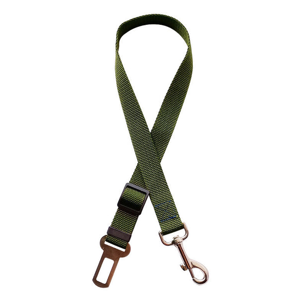 Adjustable Pet Cat Dog Car Seat Belt Pet Seat Vehicle Dog Harness Lead Clip Safety Lever Traction Dog Collars Dogs