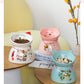 Tall Cat Food Bowl Anti-overturning Rice Bowl Water Cat Supplies
