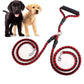 Double-Ended Traction Rope For Walking The Dog Hand-Double-Ended Traction Rope One Plus Two Leash Collar Pet Supplies Dog Collar