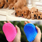 Dog bath brush