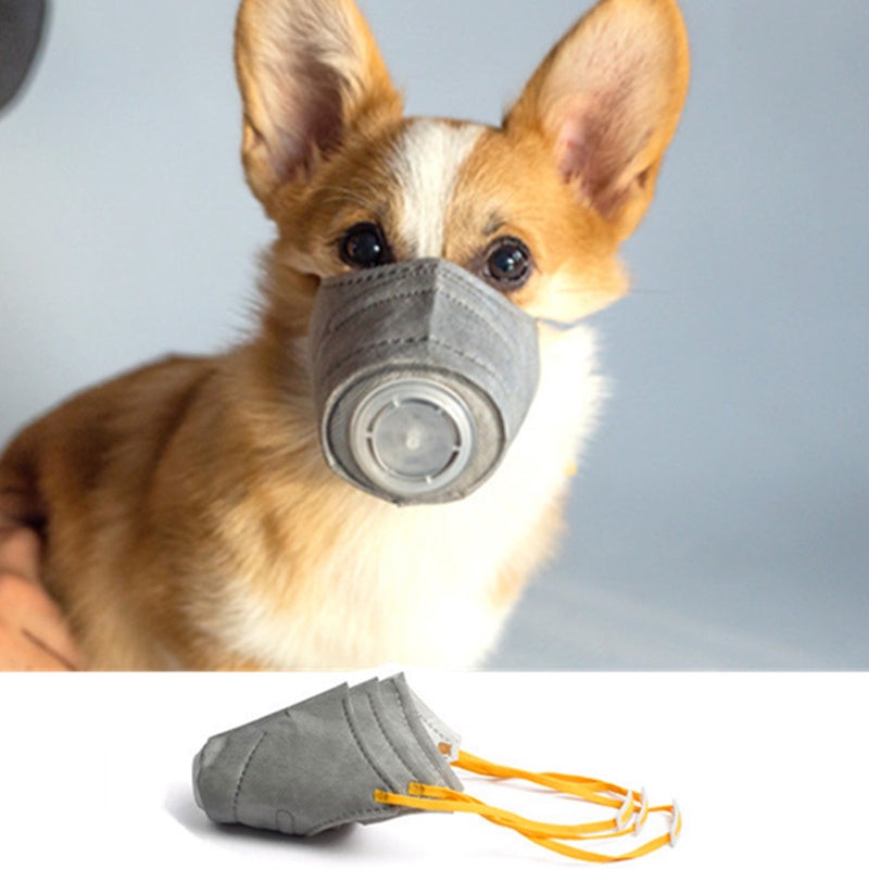 Dogs Anti-fog Haze Masks Anti Dust Gas Pollution Muzzle Dog