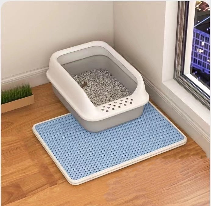 Cat Litter Mat Double Layer Filter Anti-bring