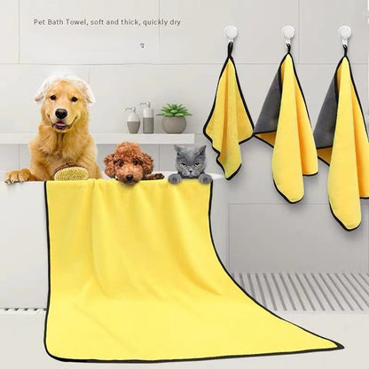 Dog Towels For Drying Dogs Drying Towel Dog Bath Towel, Quick-drying Pet Dog And Cat