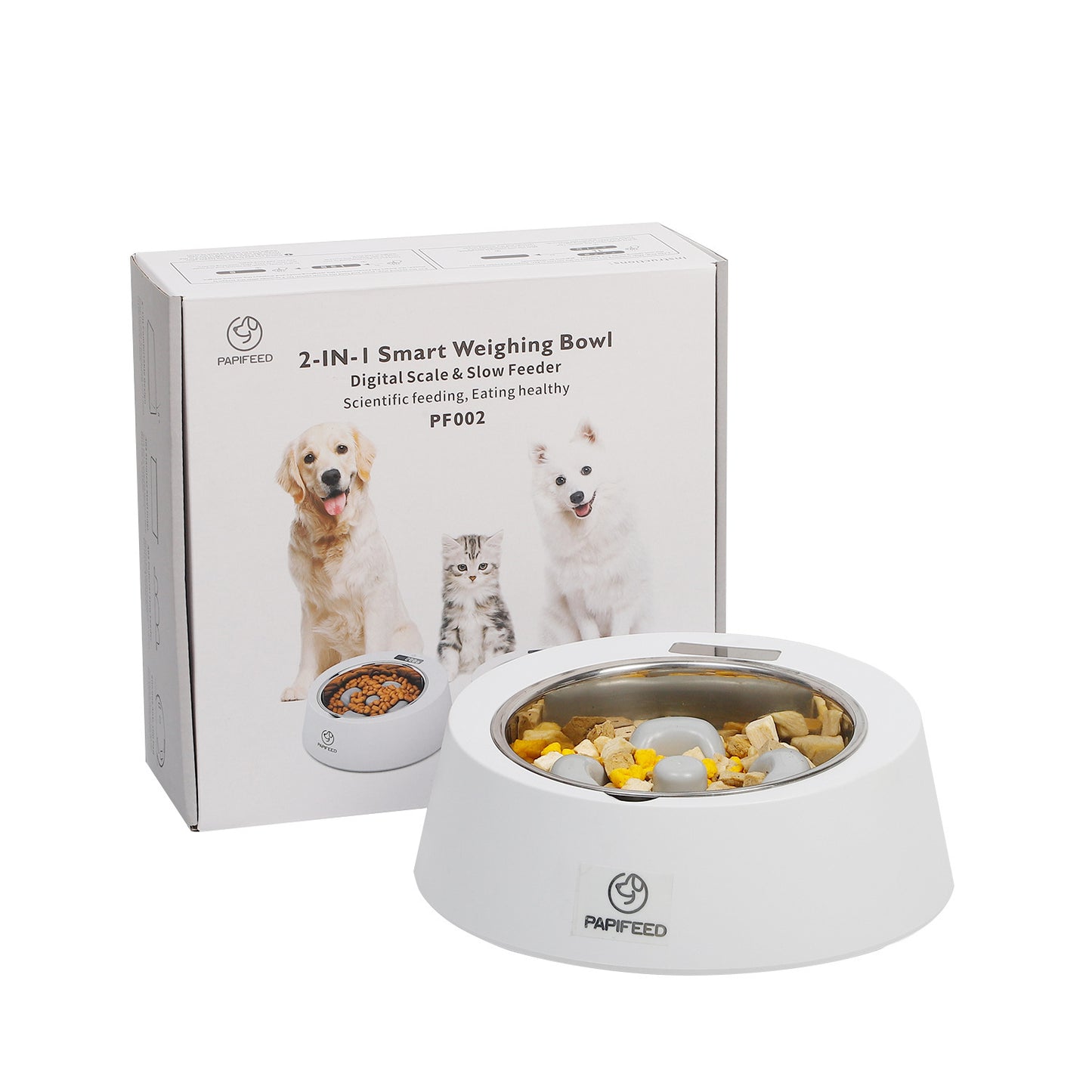 Pet Food Bowl Smart Weighing