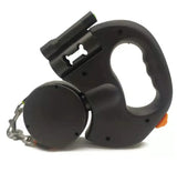 Dual Retractable Dog Leash with Lights