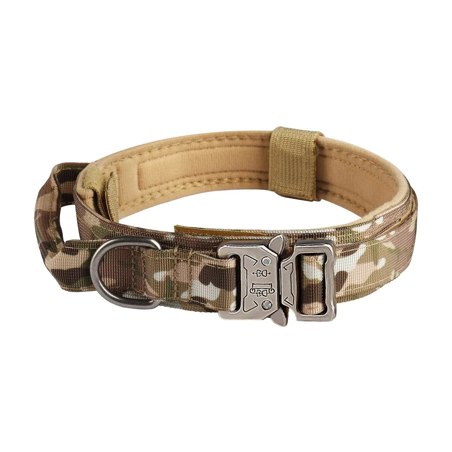 Pet Products Outdoor Tactical Dog Collar Metal Buckle