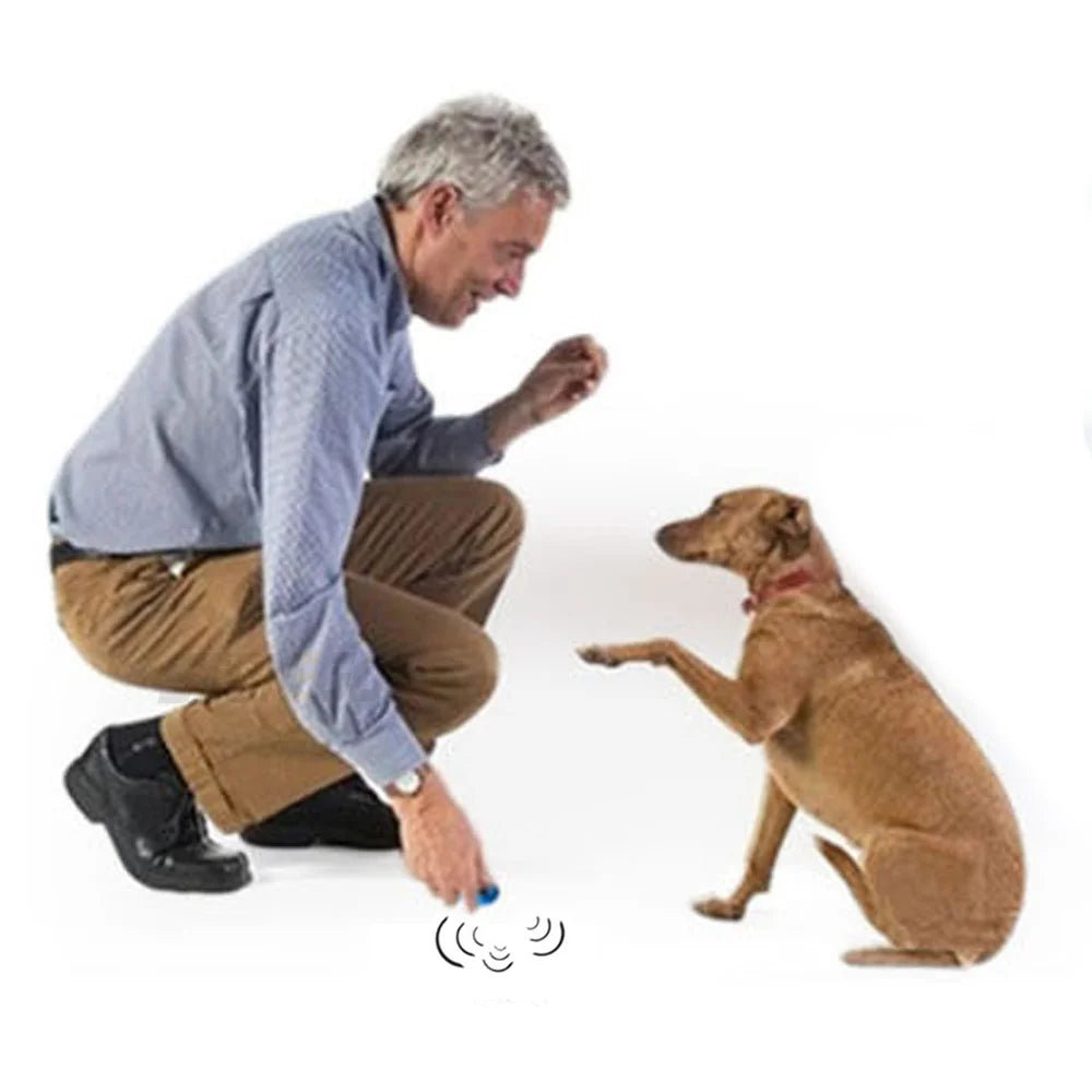 1 Clicker & Whistle Dog Trainer Clicker