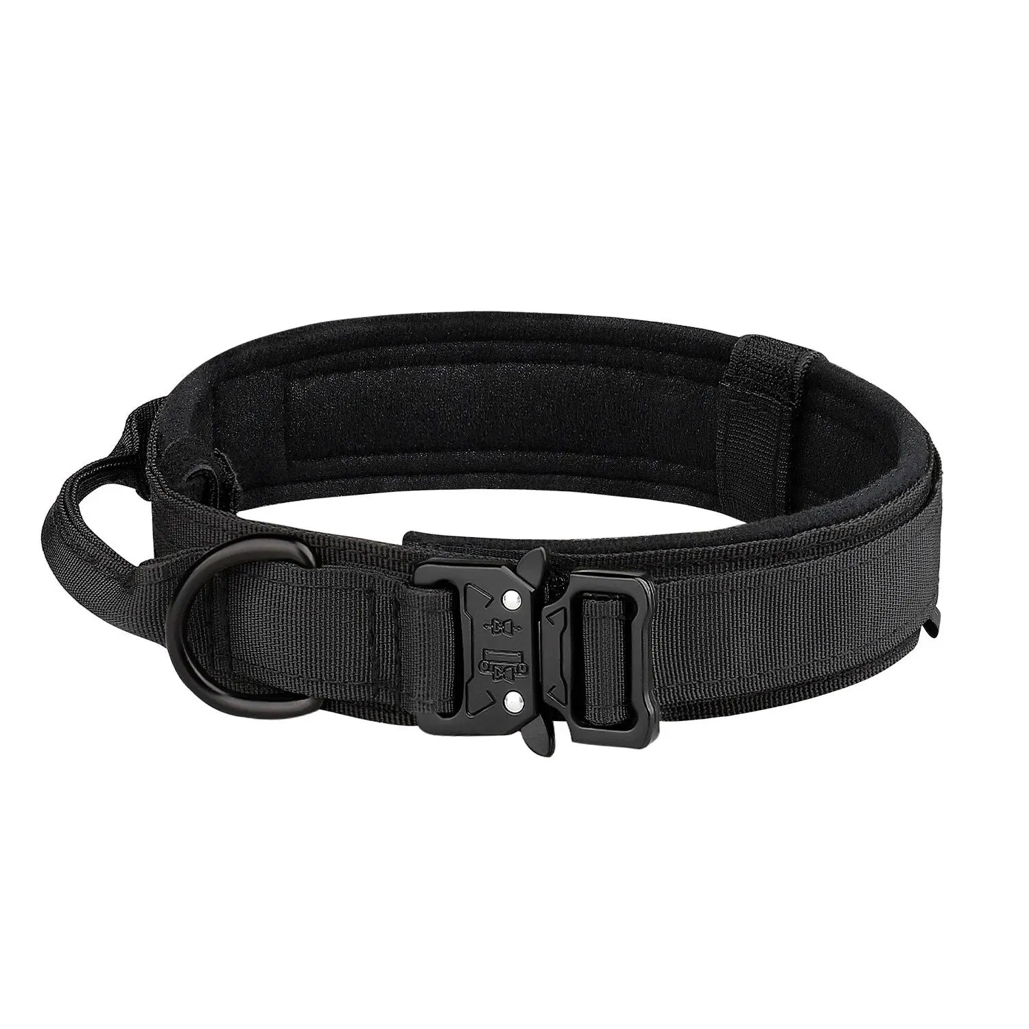 Pet Products Outdoor Tactical Dog Collar Metal Buckle