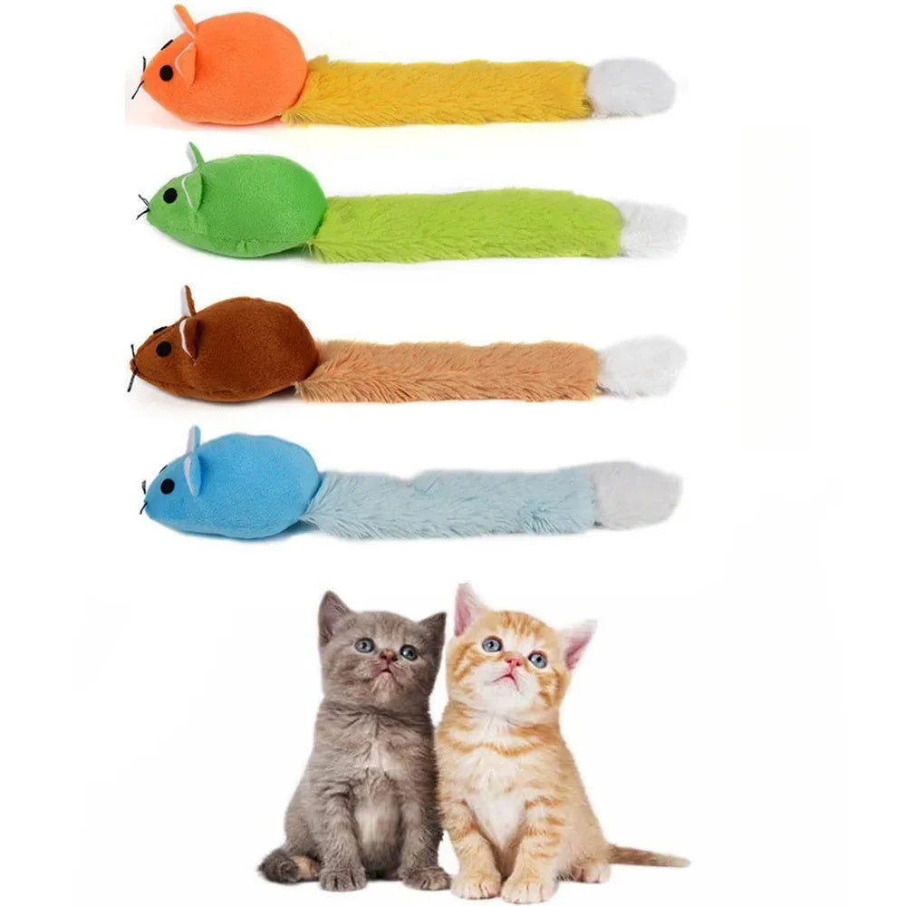 Long Tail Mouse Cat Teaster Toys Funny Pet Toys Cat Toys