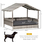 Dog Bed, Rattan Pet Sofa, Dog Tent, Amazon Shipping, WalMart Banned, No Shipping On Weekends