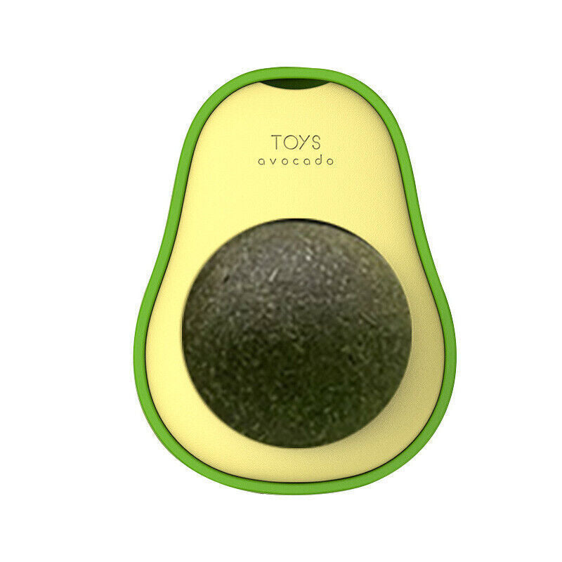 Cute Avocado Catnip Toys Cat Teeth Cleaning Toy Cat Supplies Catnip Mini Cat Treat Toys