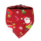 Pet Supplies Dogs Cats Christmas Cotton Printed Pet Dress