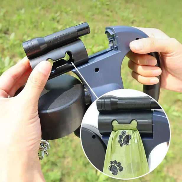 TwinDog 360° Retractable Leash