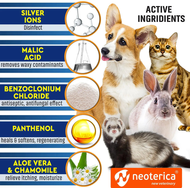 Pet Ear Health Solution for Yeast and Infections